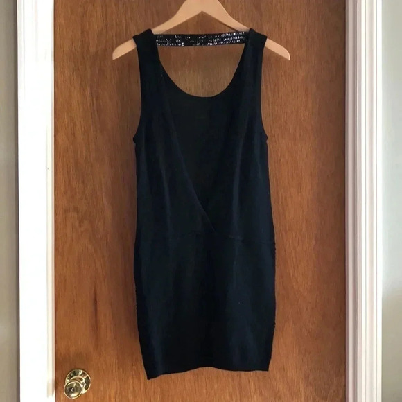 🍋BEBE‎ Sweater Sequined Tunic - Picture 2 of 4